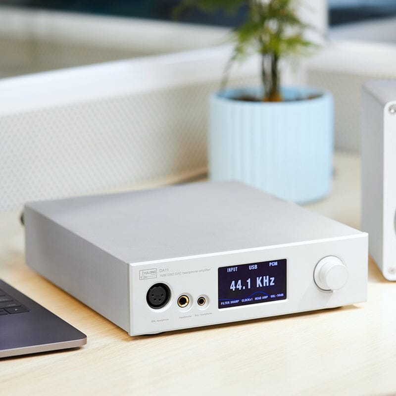 YuLong DA11 ES9038PRO Desktop DAC Amplifier Pre-Amp All in One HiFiGo