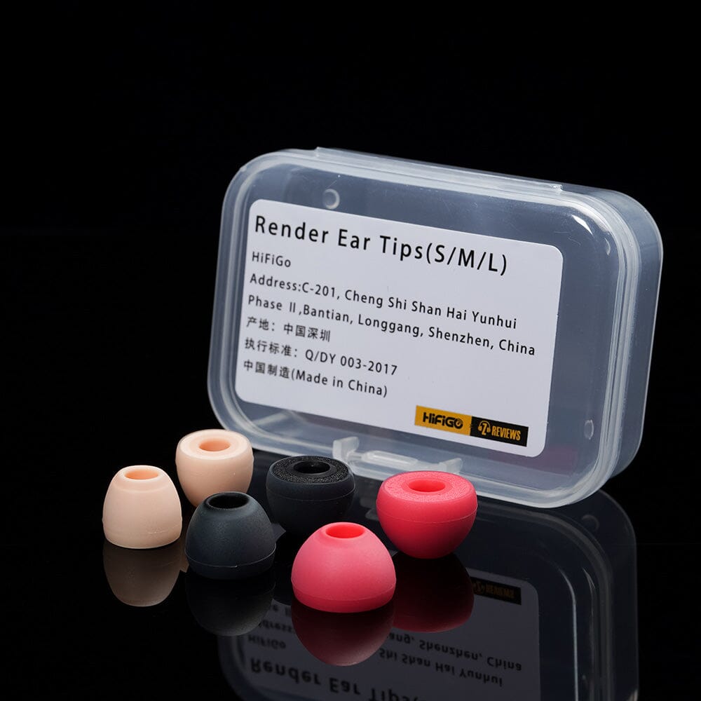 ZEOS Render Memory Foam Eartips Accessories HiFiGo