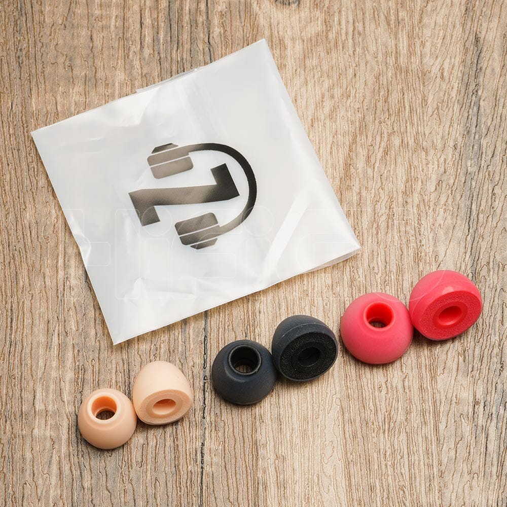 ZEOS Render Memory Foam Eartips Accessories HiFiGo SML-Each Size 1 Pair