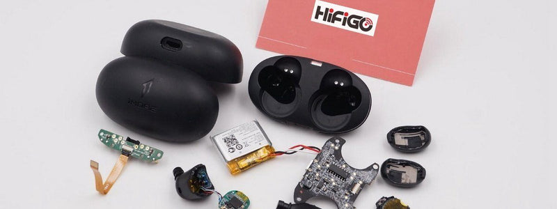 1More E1026BT Stylish True Wireless Earbuds Teardown | Hifigo