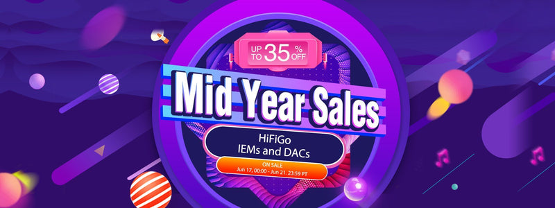 6.18 HiFiGo Mid year sale!!
