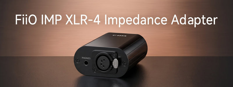 FiiO Presents IMP XLR-4: Impedance Headphone Adapter for Power Amplifiers