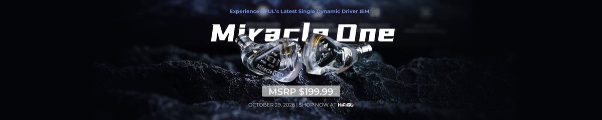 AFUL Presents Miracle One: High-Performance Single Dynamic Driver IEMs