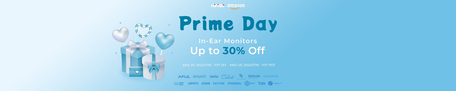 AMAZON US Prime Day Sale: Exclusive Deals and Offers on Premium HiFi Audio Gear!!