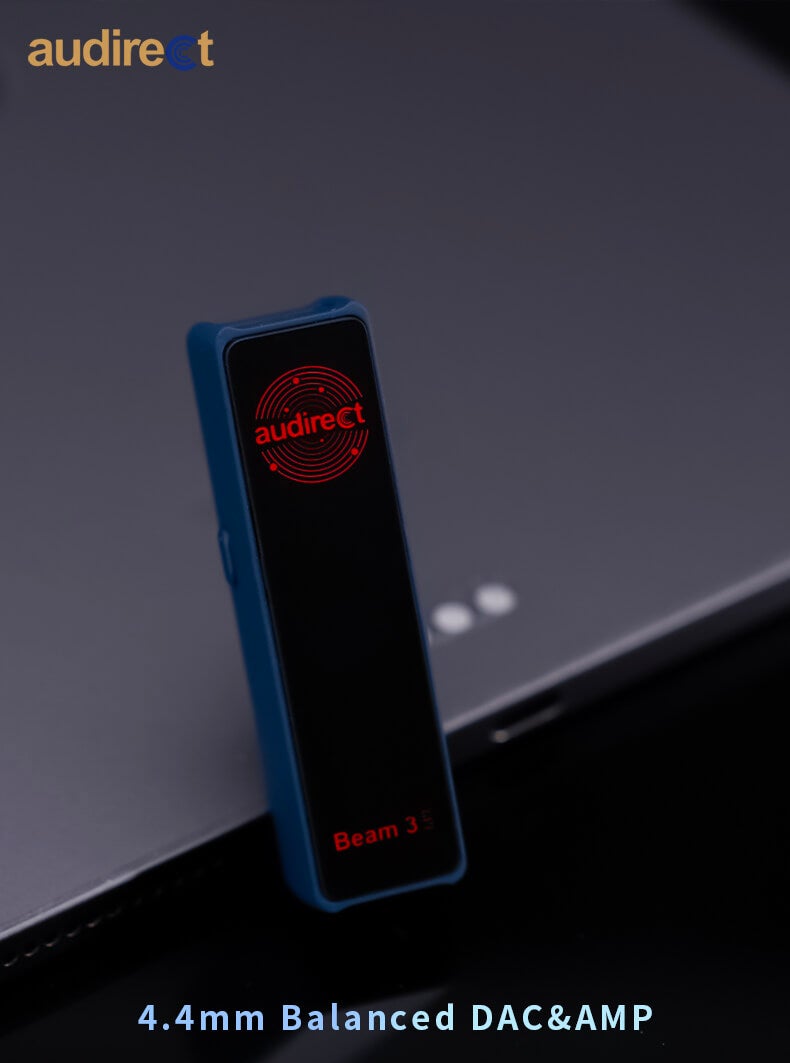 Audirect Introduces Beam 3S 4.4mm Balanced MQA USB DAC/AMP