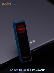 Audirect Introduces Beam 3S 4.4mm Balanced MQA USB DAC/AMP