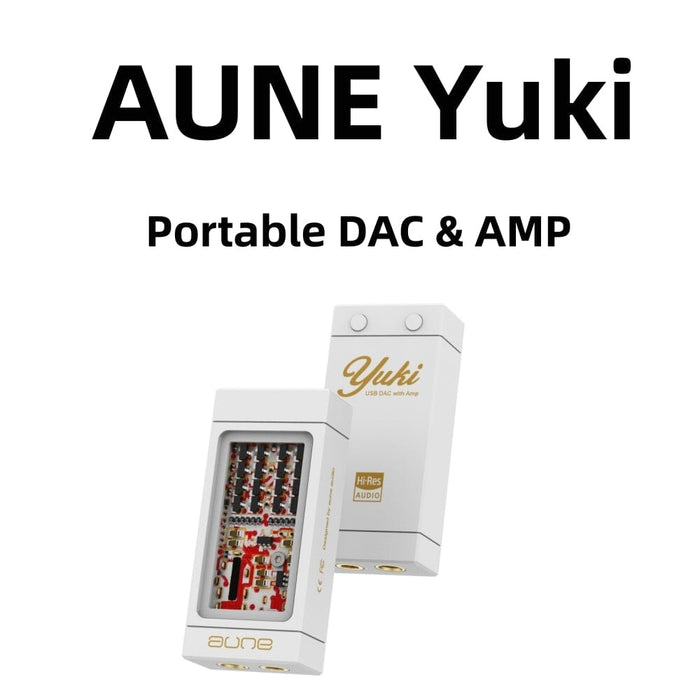 Aune Yuki Premium Portable DAC/AMP With Dual CS43198 DAC & Discrete Heapdhone Amp Section