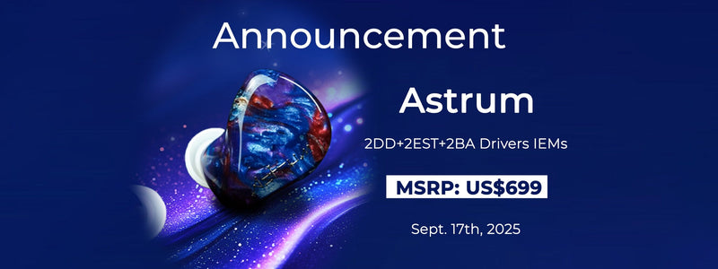 BGVP Launches Astrum 2DD+2BA+2EST Hybrid IEMs