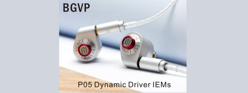 BGVP Launches P05 Single Dynamic Driver IEMs With Two Sets of Tuning Filters