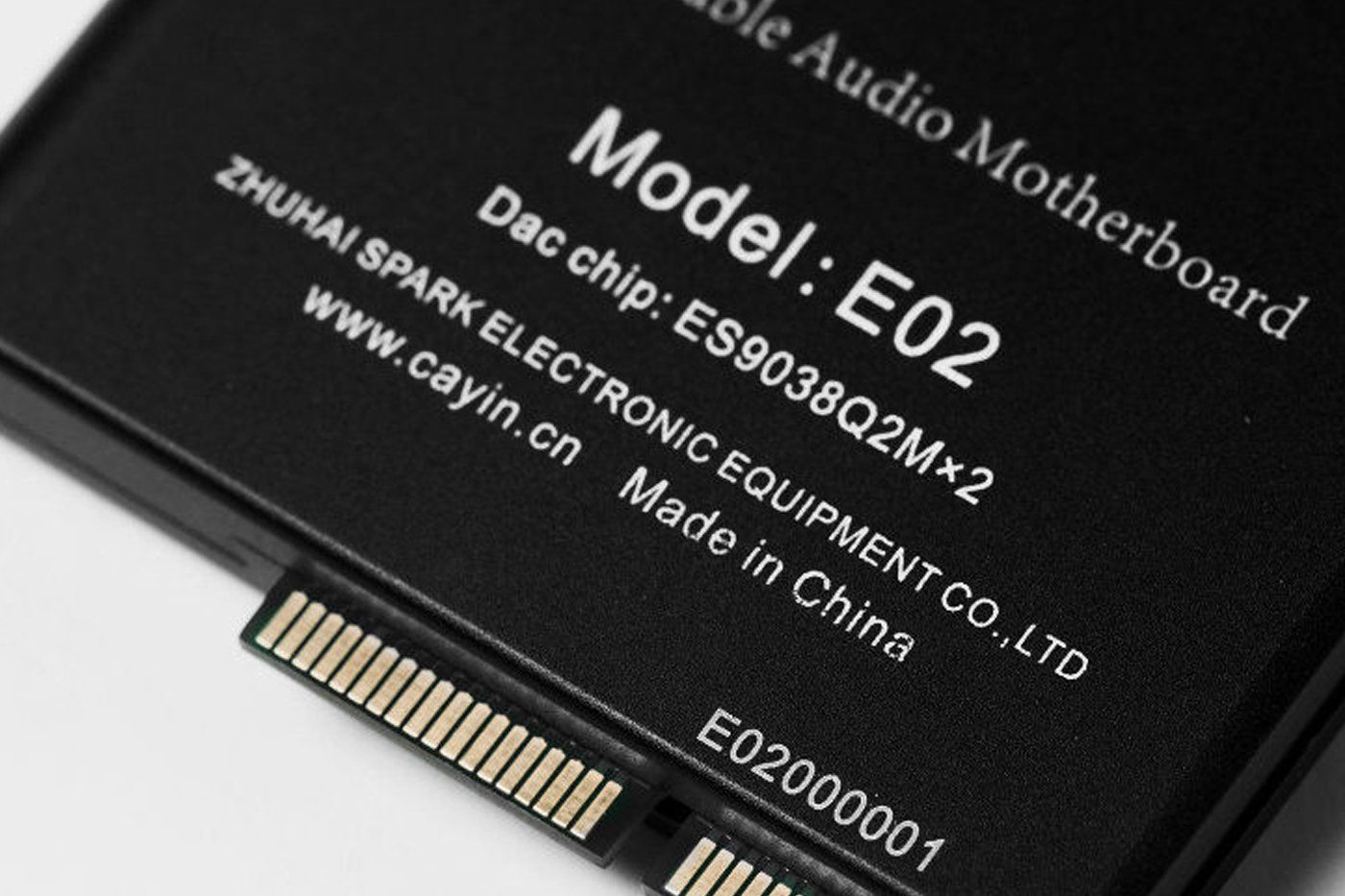 Cayin E02 Audio Motherboard Released!!