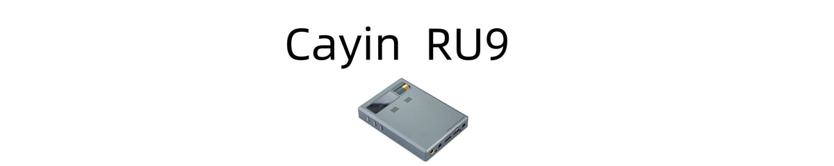 Cayin Launches RU9 Portable DAC/AMP with Korg NuTube 6P1 Tubes
