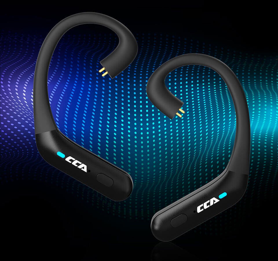 CCA BTX Wireless Bluetooth V5.2 Ear Hooks For IEMs