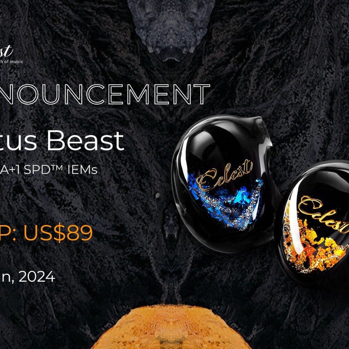 Celest Plutus Beast: Brand New 1 BCD+1BA+1SPD Tribrid IEMs