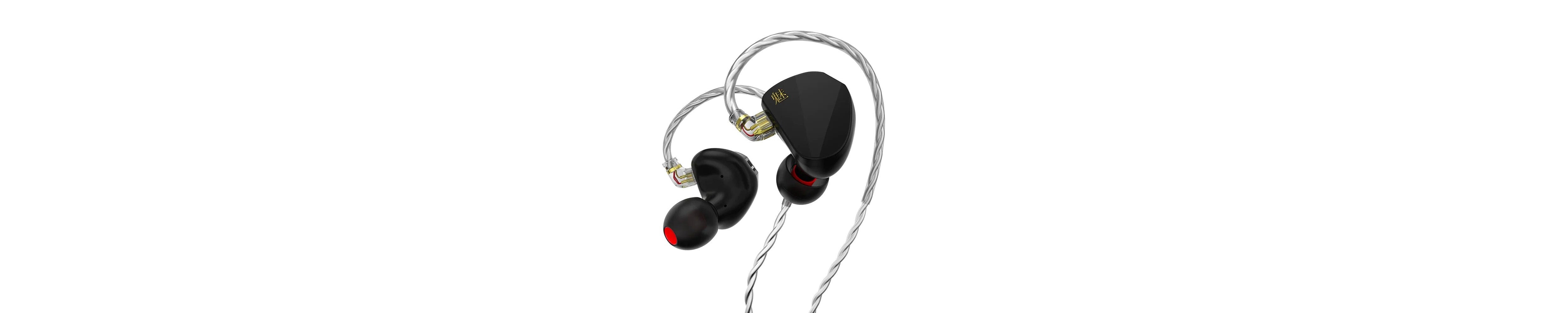 CVJ Mei 1DD+2BA Three Driver Hybrid IEMs With Dual Tuning Switches — HiFiGo