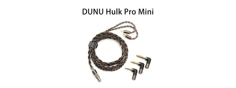 DUNU Hulk Pro Mini: Single Crystal Furukawa Copper IEM Upgrade Cable