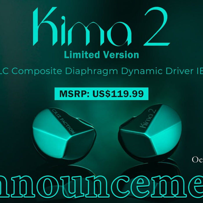 DUNU Launches Kima 2 and Kima 2 Limited Edition With Next-Gen DLC Composite Dynamic Driver