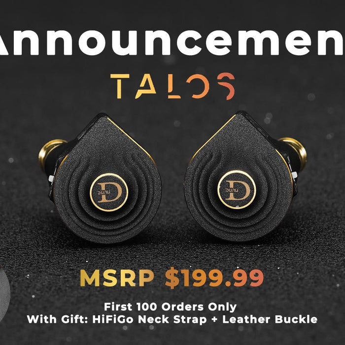 DUNU Talos Launched On Pre-Order: Planar and Dual BA Driver Hybrid With Brass Cavity Structure