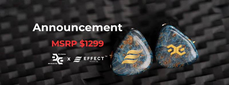 Effect Audio x Elysian Acoustic Labs Gaea Latest Five-Driver Hybrid Premium IEMs Available on HiFiGo Now!!