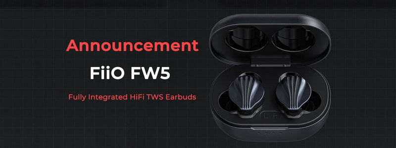 FiiO Introduces FW5: Fully Integrated TWS Earphones With Bluetooth V5.2 High-Res Support
