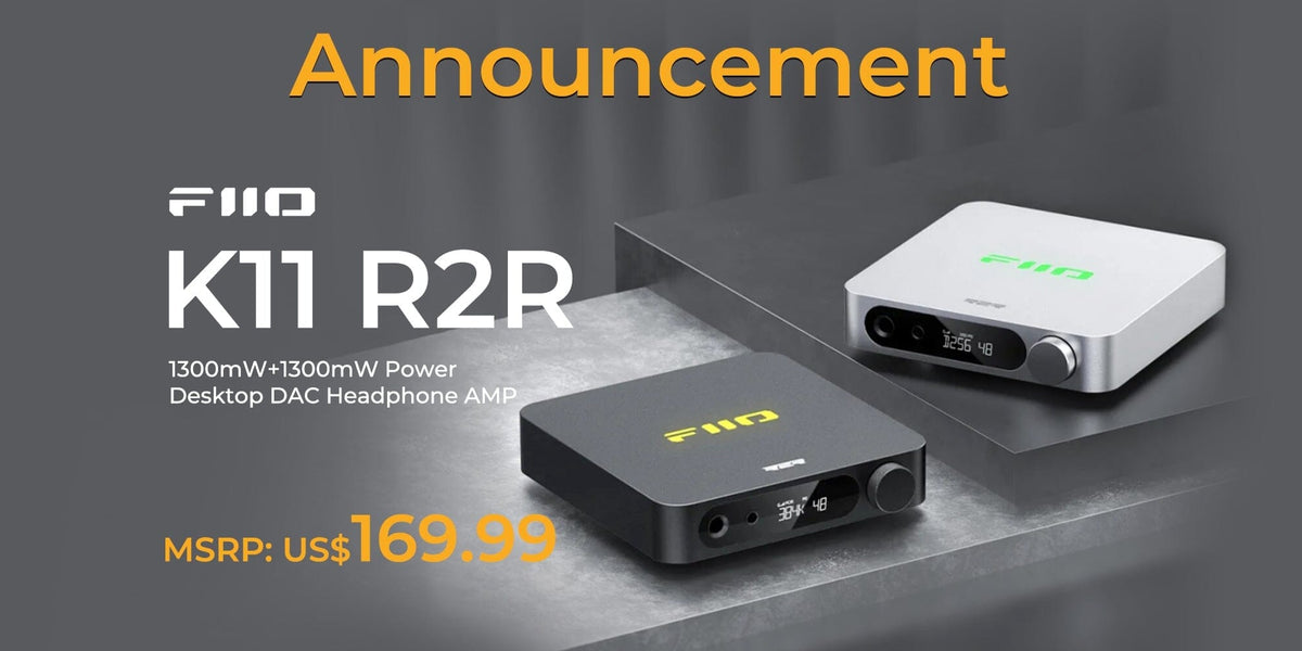 FiiO K11 R2R High-Performance Desktop DAC / AMP — HiFiGo
