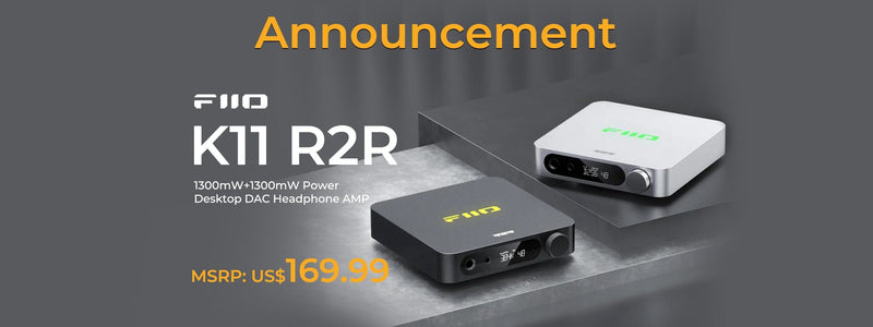 FiiO K11 R2R High-Performance Desktop DAC / AMP