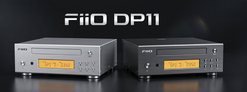 FiiO Launches DP11: Brand New CD Transport with Ultra-Silent Playback and Built-in DAC!!