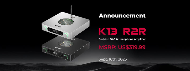 FiiO Launches K13 R2R Desktop DAC and Amplifier