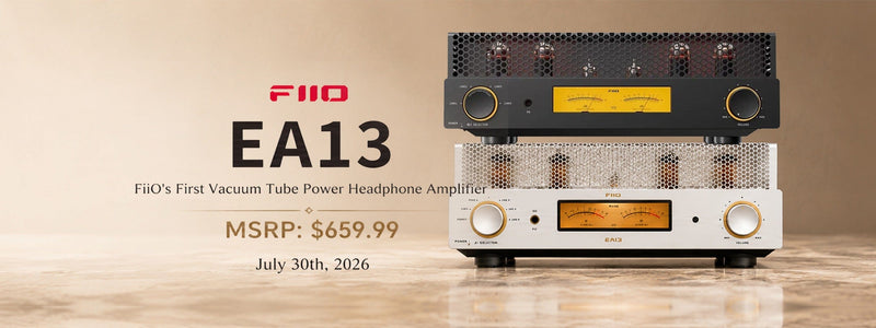 FiiO Presents EA13: Pure Tube Stereo Integrated Power Amplifier