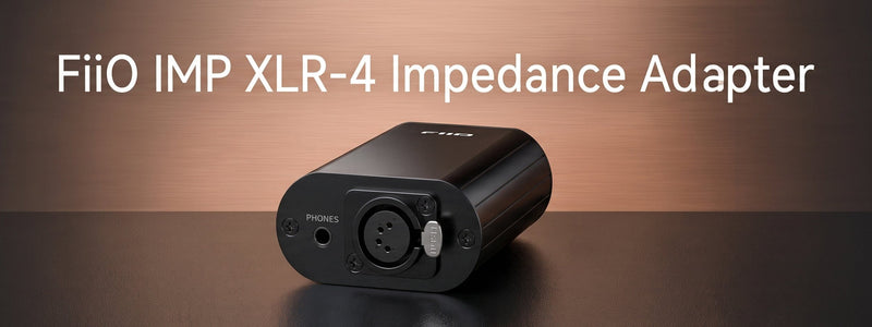 FiiO Presents IMP XLR-4: Impedance Headphone Adapter for Power Amplifiers