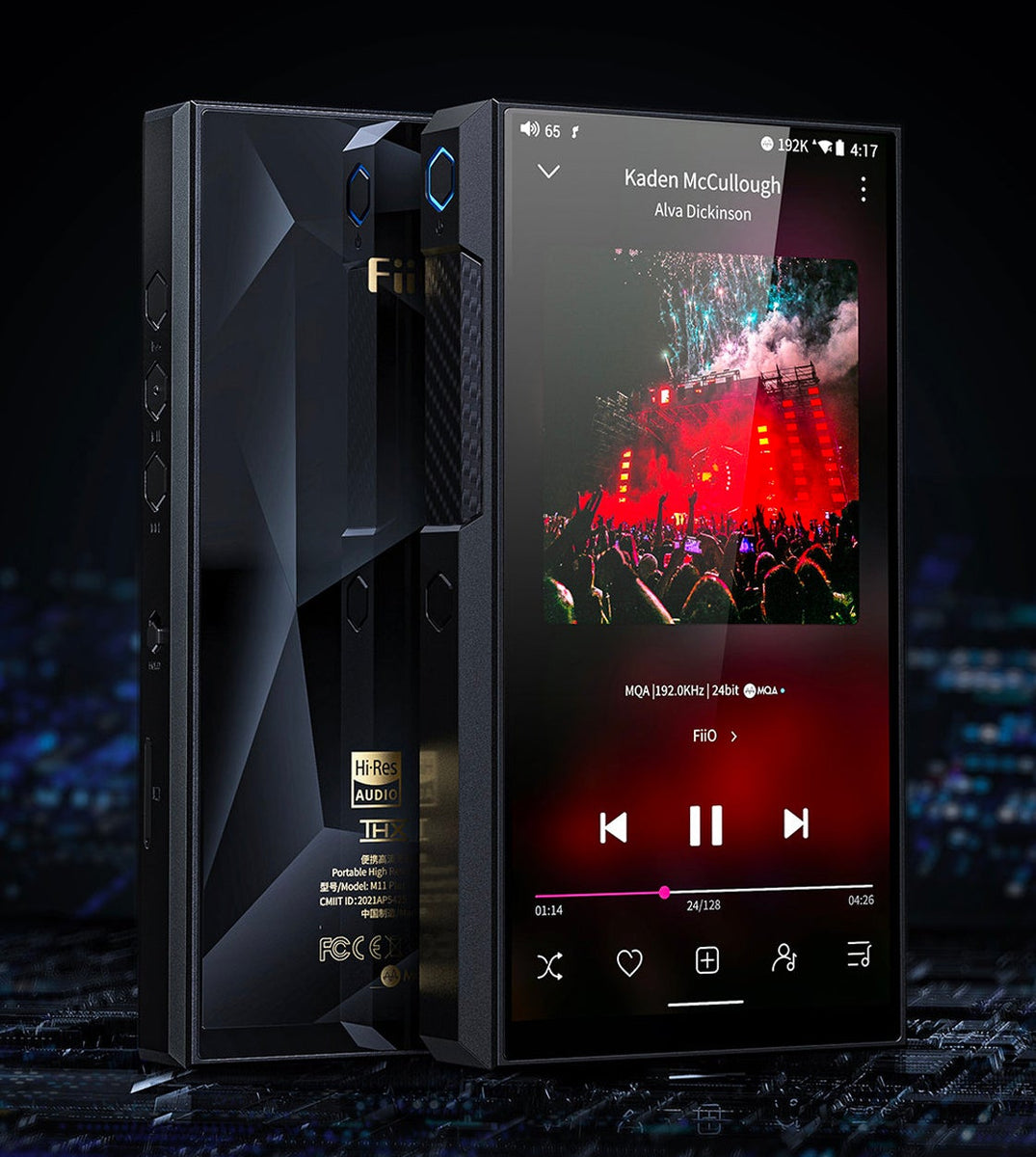 FIIO - Baladeur Numérique DAP 2x AK4490EN Wi... | Son & image: enchères