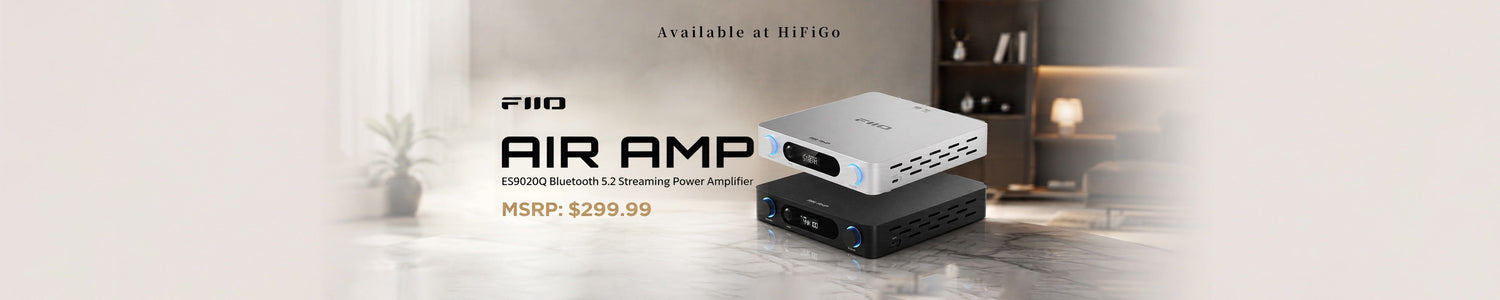 FiiO Unveils Air Amp ES9020Q Streaming DAC & Class-D Power Amplifier