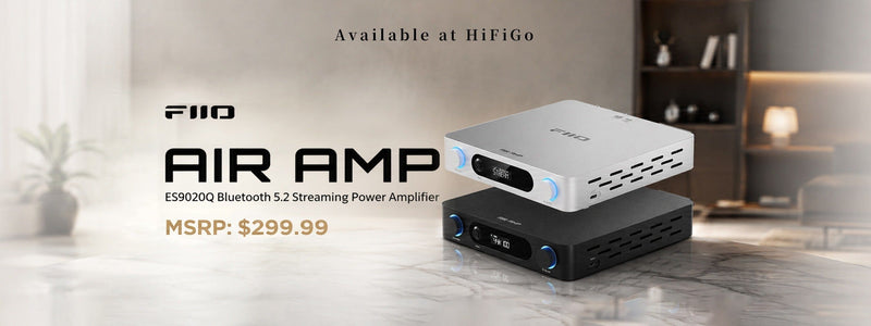 FiiO Unveils Air Amp ES9020Q Streaming DAC & Class-D Power Amplifier