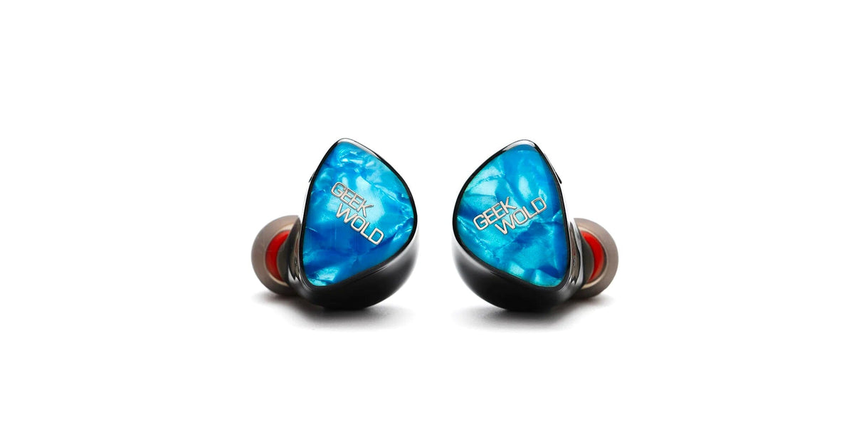 Geek Wold GK20 7-Driver Hybrid IEMs 3BA+2DD+2PZT Drivers — HiFiGo