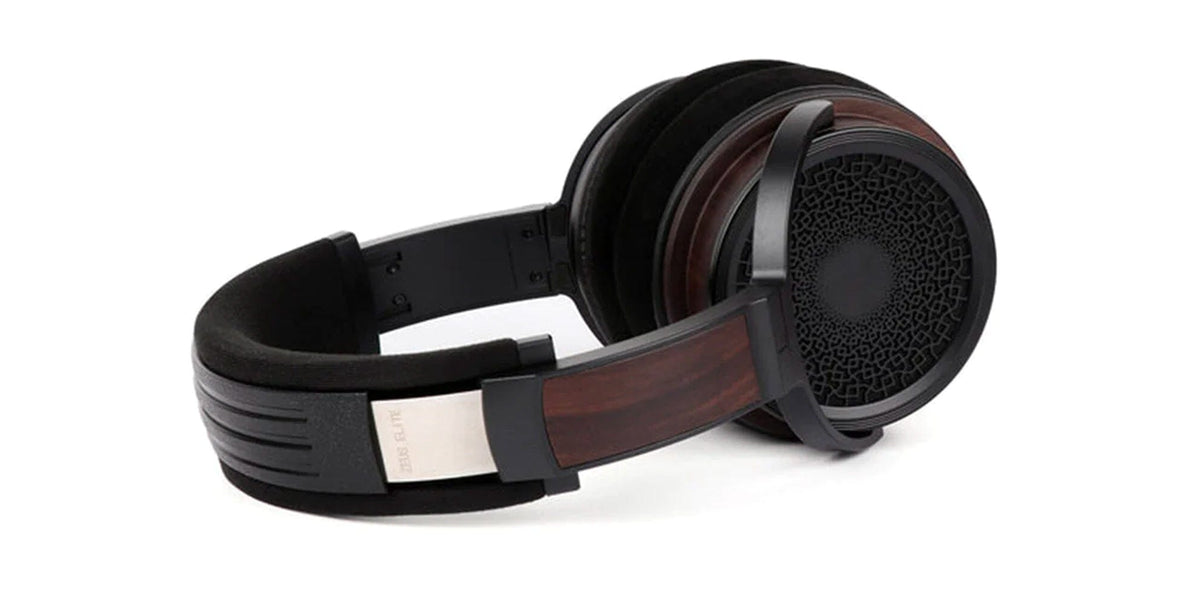 HarmonicDyne Zeus Elite Premium Over-Ear Headphones with Wooden Earcup ...