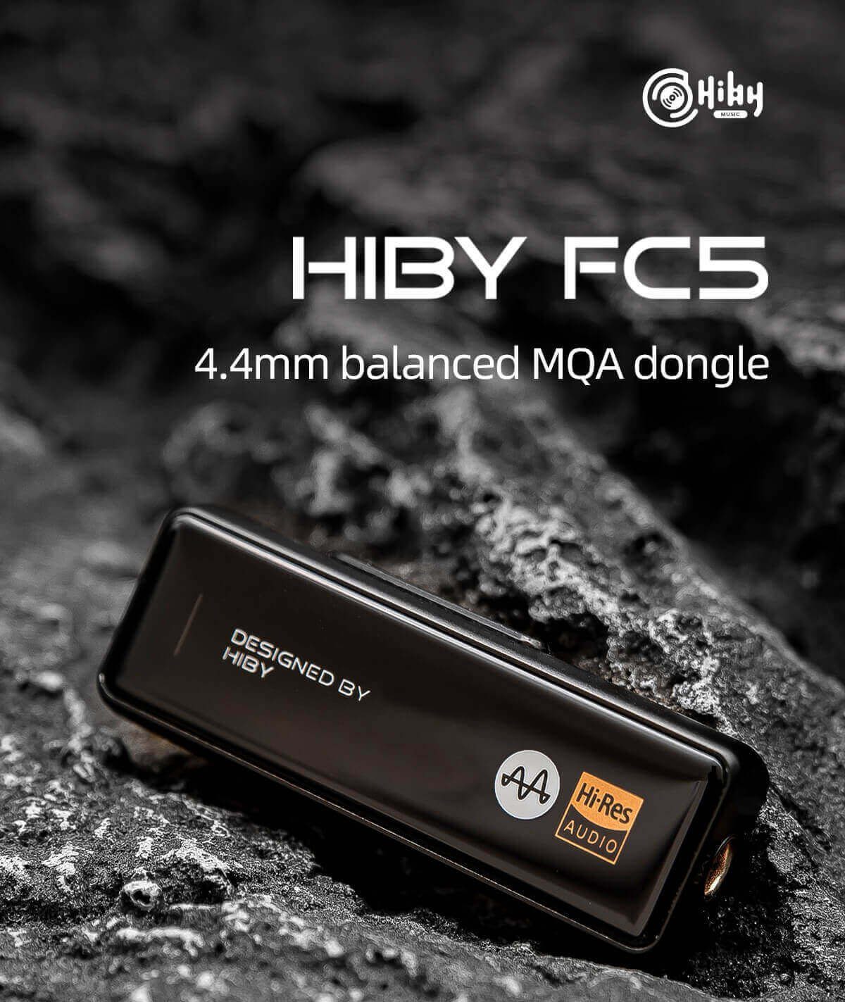 HiBy FC5 Latest USB DAC/AMP With 4.4mm Balanced Connection & MQA Support