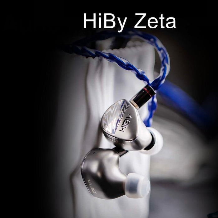 HiBy Zeta: Brand-New Flagship Tribrid IEMs with Nine-Drivers & Five-Way Frequency Crossover!!