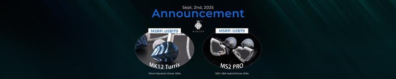 Hidizs Presents MK12 Turris and MS2 Pro IEMs