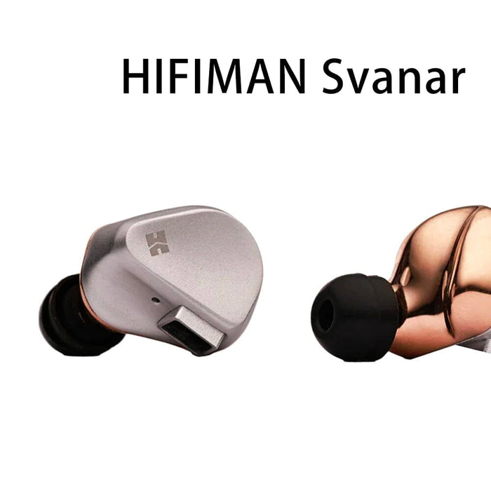 HIFIMAN Svanar: Brand New Flagship IEMs with 9.2mm Topology Diaphragm & Gold-Plated Brass Chamber Design