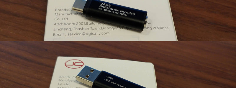 JCally JA05 & JA06 Headphone DAC Review