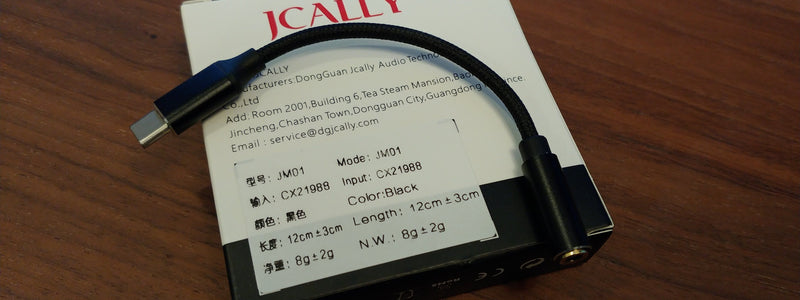 JCally JM01 Headphone DAC Review