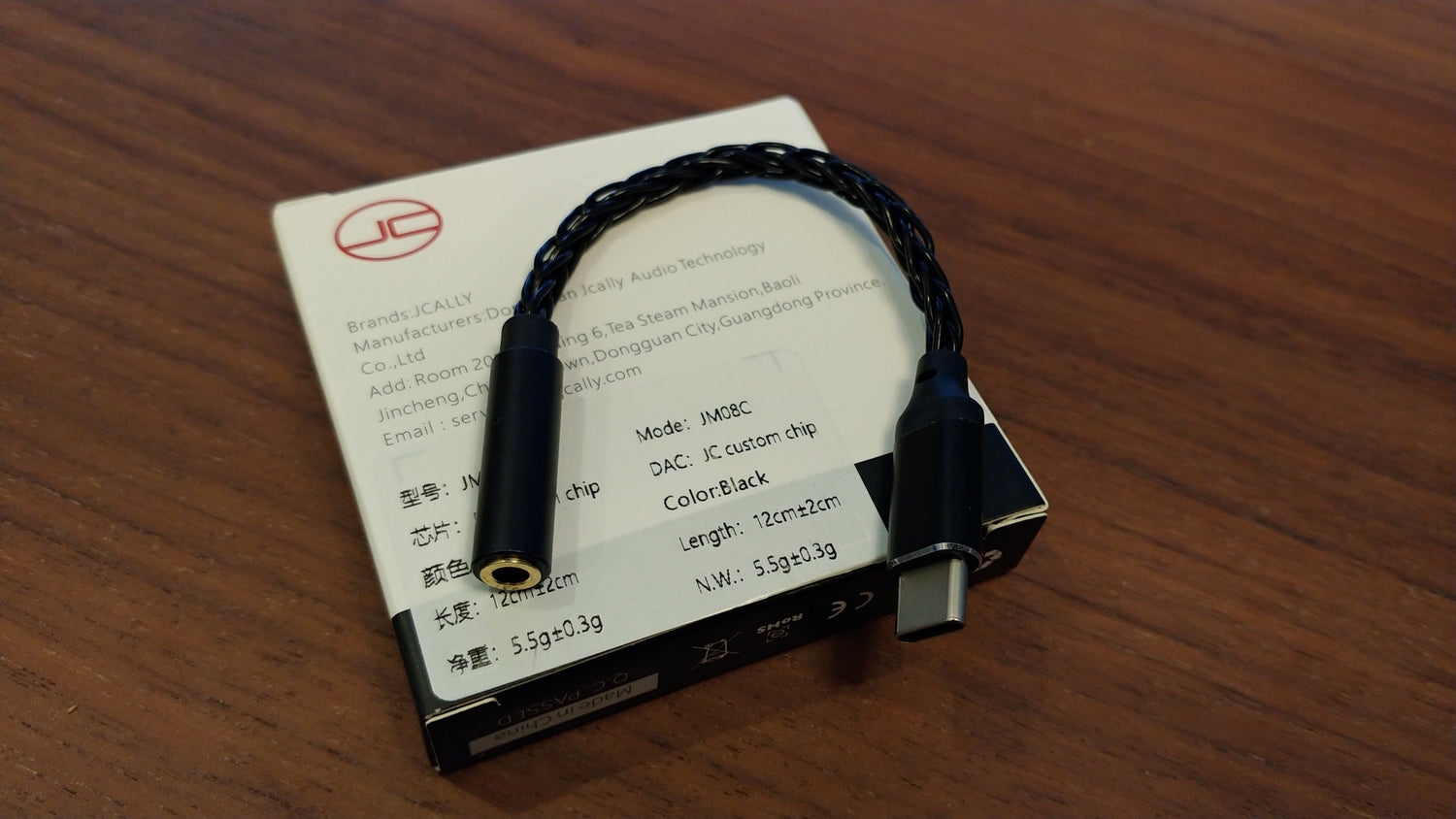 JCally JM08c Headphone DAC Review