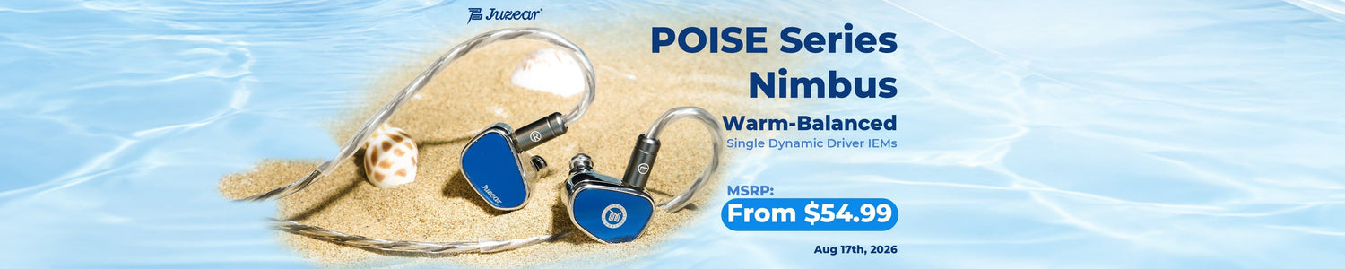 Juzear Introduces Nimbus: Single Dynamic Driver IEM with Versatile Tuning Options