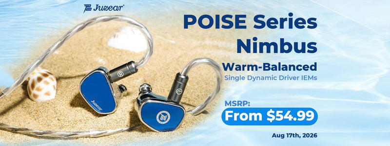 Juzear Introduces Nimbus: Single Dynamic Driver IEM with Versatile Tuning Options