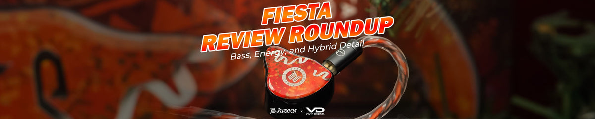 Juzear x Vivir Digital Fiesta Hybrid IEM Review Roundup: Two Cables, Massive Bass, Unbeatable Value