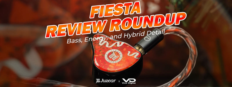 Juzear x Vivir Digital Fiesta Hybrid IEM Review Roundup: Two Cables, Massive Bass, Unbeatable Value