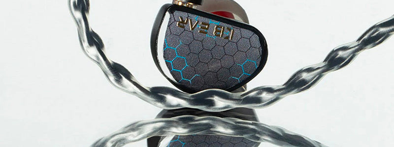 KBEAR INK: Latest Single Dynamic Driver IEMs with New DLC Diaphragm