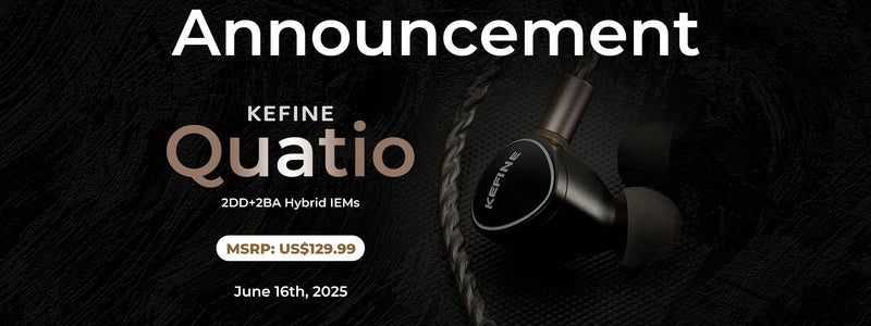 Kefine Quatio 2DD+2BA Hybrid Driver IEMs