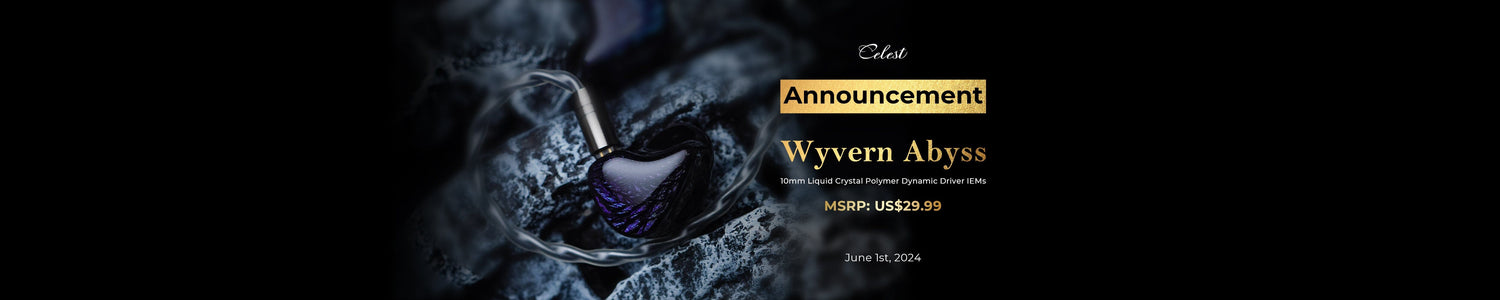 Kinera Celest Wyvern Abyss 10mm LCP Diaphragm Dynamic Driver IEMs