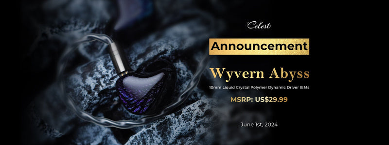Kinera Celest Wyvern Abyss 10mm LCP Diaphragm Dynamic Driver IEMs