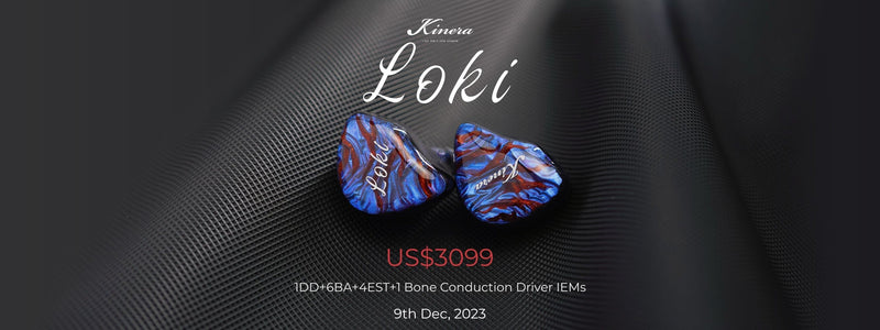 Kinera Imperial Loki: Ultimate Flagship Quadbrid IEMs